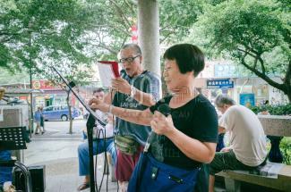 三角花園的戲台2