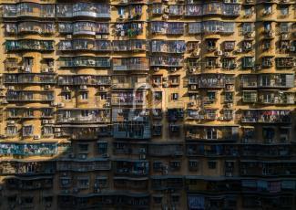 濠江花園的外牆